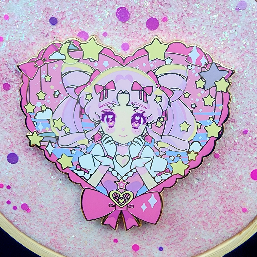 Sweet Hearts - Little Pink Moon girl