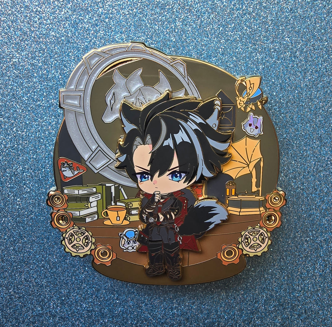 Wrio Wolfie Chibi - PIN ON PIN