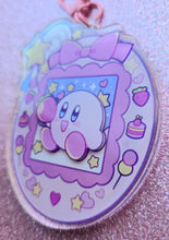 Load image into Gallery viewer, 3D Kirby Tomogachi Keychain
