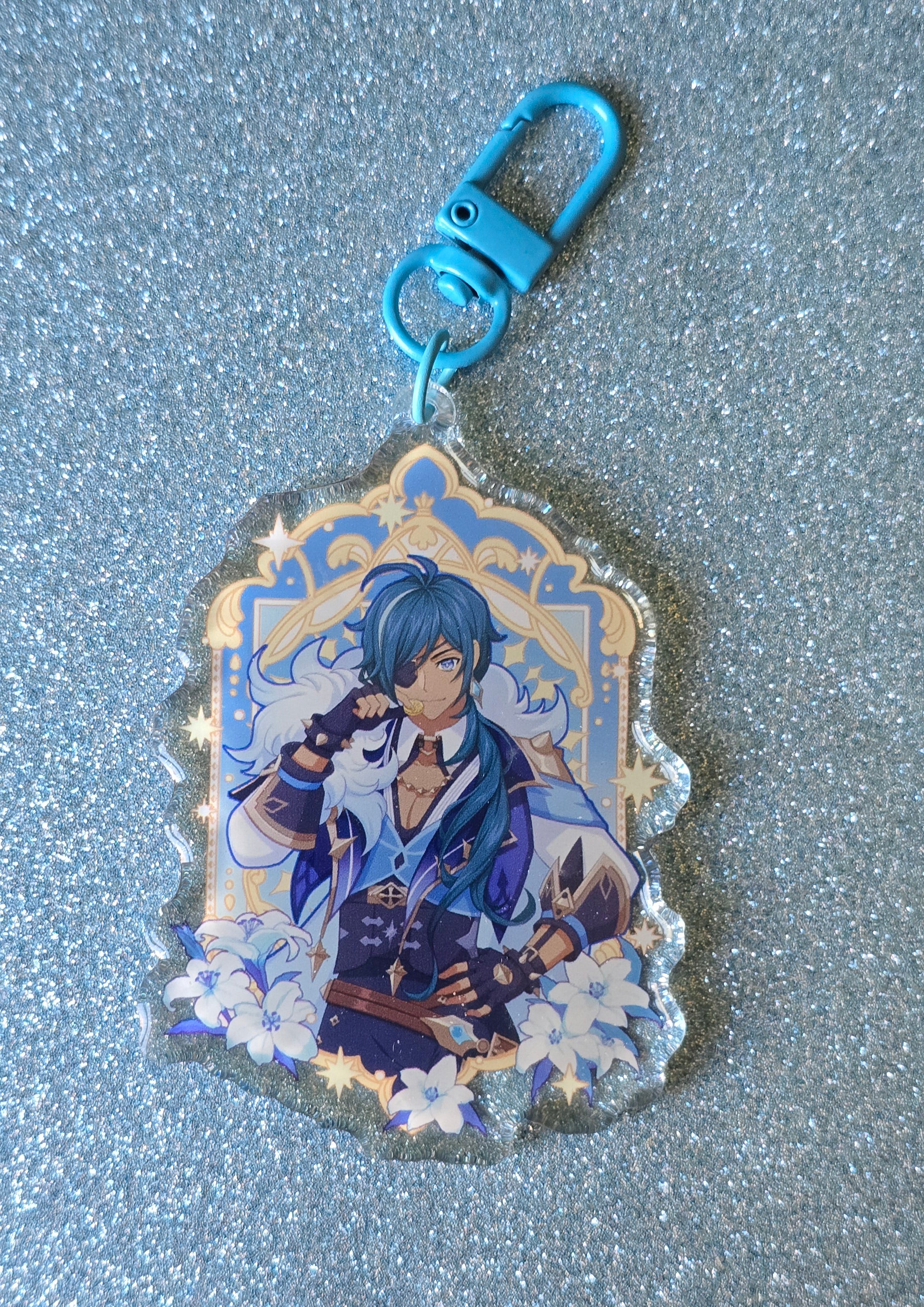 Kaeya Keychain – PastelShootingStar
