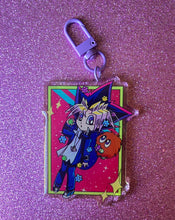 Load image into Gallery viewer, Yugi and Kuriboh card Keychain
