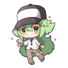 Load image into Gallery viewer, PO: Harmonia Chibi + Dark Evo line emotes

