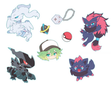 Load image into Gallery viewer, PO: Pocket Chibis and Fillers - N Scrapbook
