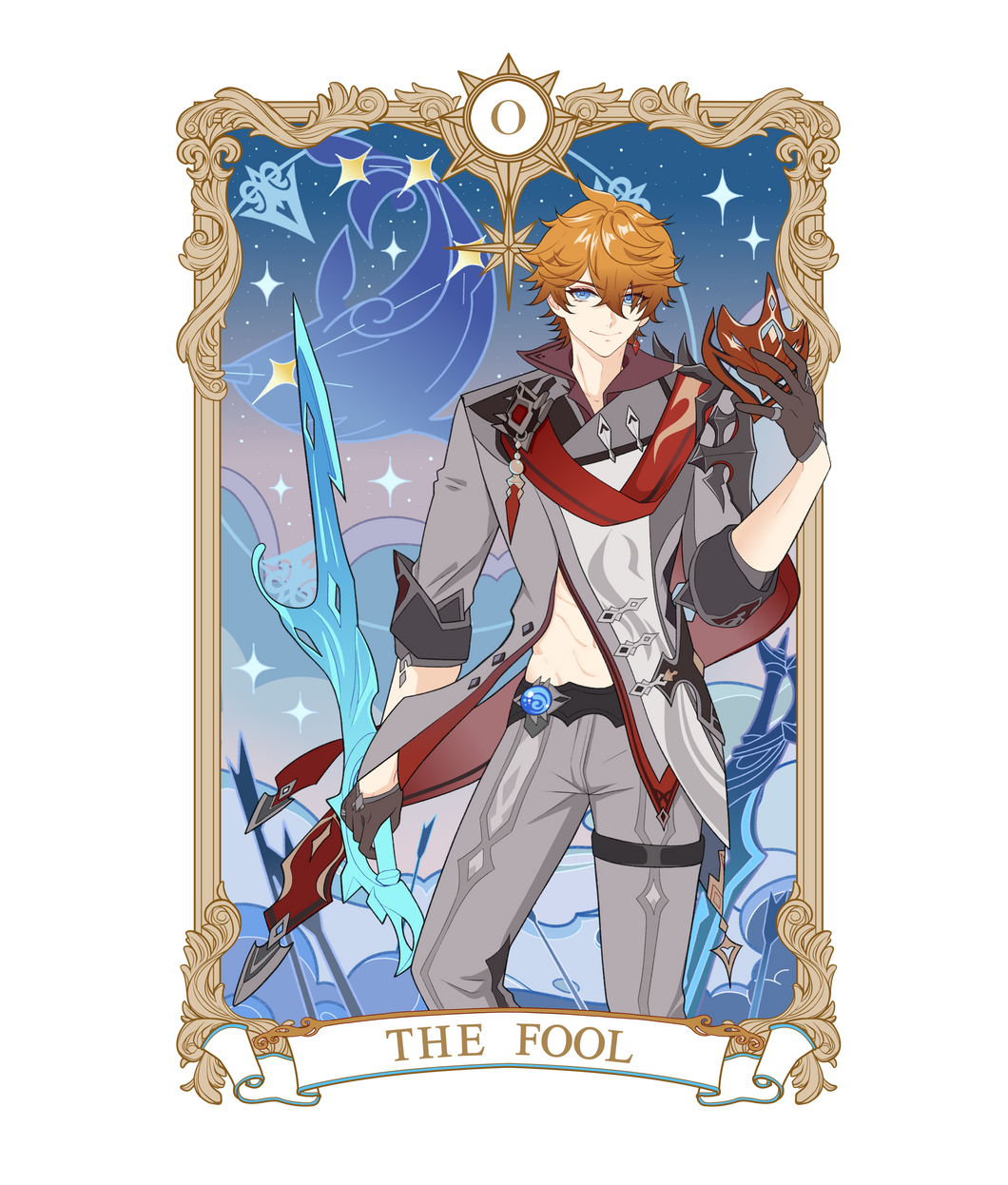 PO: Tartaglia Tarot: THE FOOL