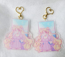 Load image into Gallery viewer, Bubblegum Bunny Keychain
