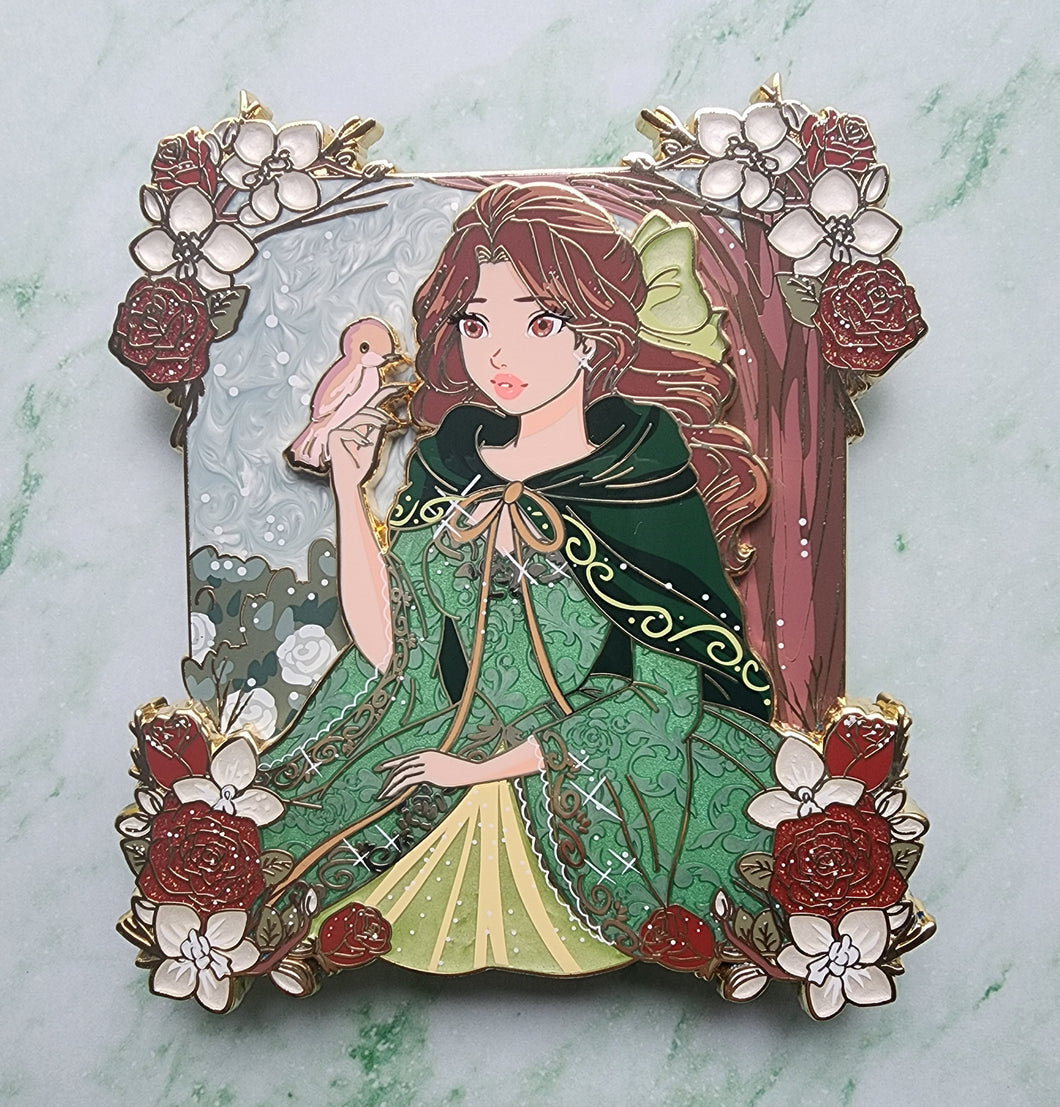 Tender Heart Tiles- Beauty- Winter Green Cloak - PIN ON PIN