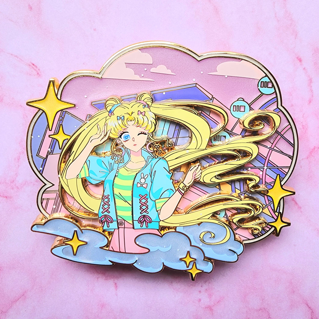 HITC (Head in the Clouds) - Bunny Girl - PIN ON PIN